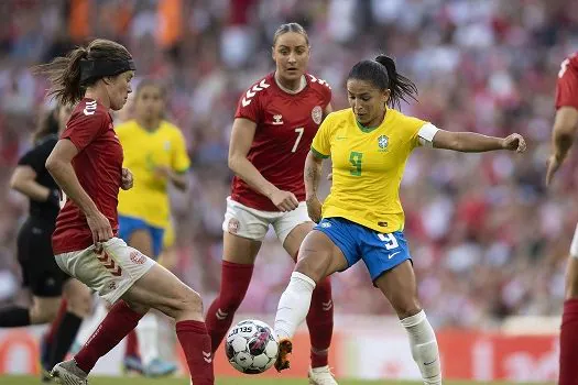 Seleção feminina perde para Dinamarca em primeiro amistoso na Europa