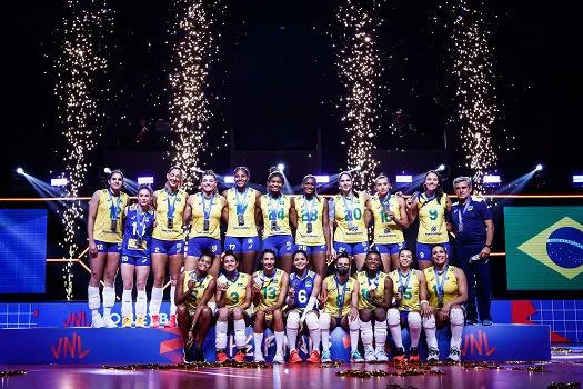 LIGA DAS NAÇÕES: Seleção feminina fica com a medalha de prata