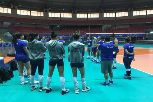 Seleção Feminina: Brasil faz o primeiro treino em Uberlândia