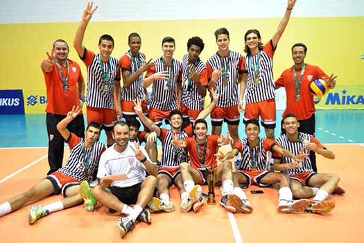 Sulsancaetanenses são campeões do Brasileiro de Seleções de Vôlei