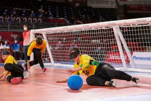 Paralimpíada: Seleção feminina arranca empate com Japão no goalball