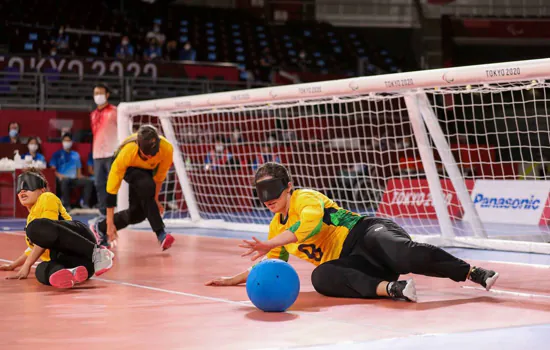 Paralimpíada: Seleção feminina arranca empate com Japão no goalball