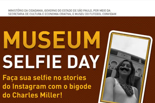 Museu do Futebol celebra mais um Museum Selfie Day