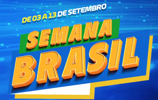 Semana do Brasil teve queda de 8