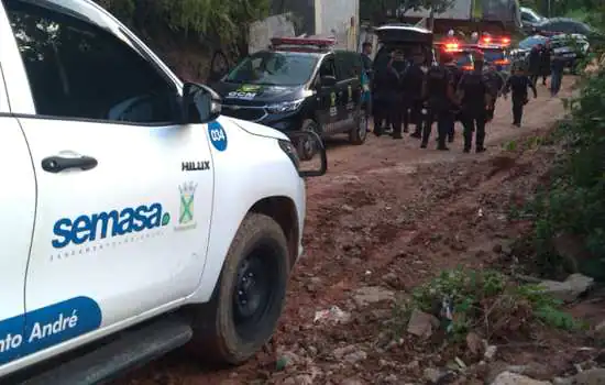 Área de manancial em Santo André é alvo de crime ambiental