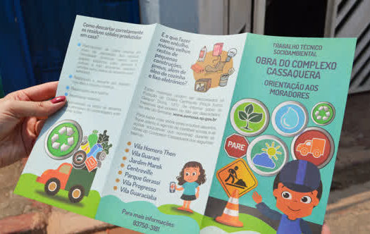 Ações educativas estimulam o descarte correto de resíduos em Santo André