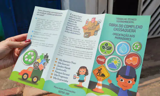 Ações educativas estimulam o descarte correto de resíduos em Santo André