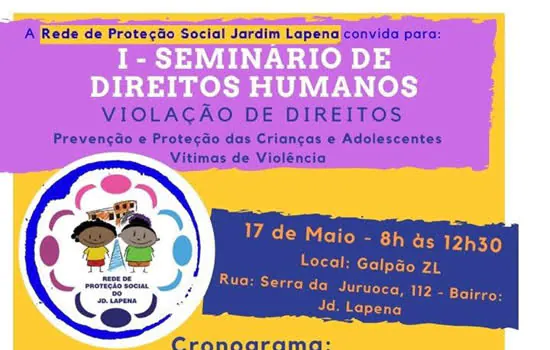 Seminário gratuito discute o combate à exploração sexual infantil em São Paulo