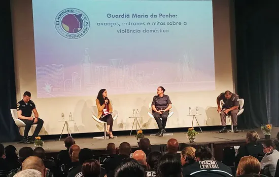 GCMs de Santo André participam de seminário sobre avanços e desafios na proteção à mulher