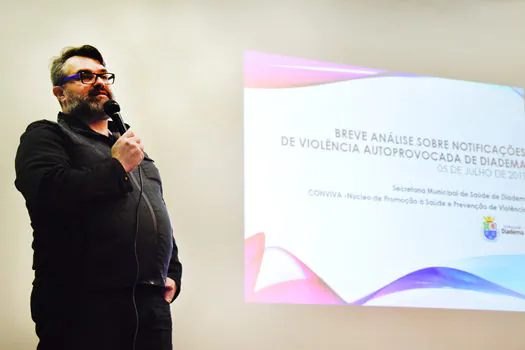 Diadema promove discussão sobre suicídio e violência autoprovocada