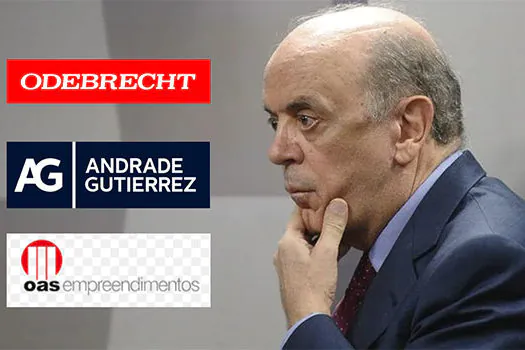 Dez delatores da Odebrecht, Andrade Gutierrez e OAS entregaram Serra à Lava Jato