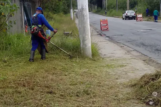 Ribeirão Pires reforça manutenção na cidade