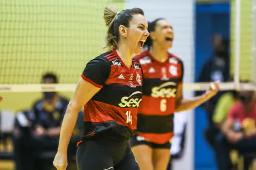 Superliga Banco do Brasil: Sesc RJ Flamengo e Dentil/Praia Clube duelam no Rio de Janeiro