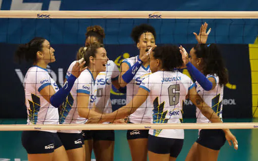 Superliga Banco do Brasil 19/20: Sesc RJ vence São Paulo/Barueri e segue na liderança