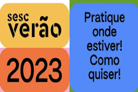 Sesc Verão 2023 recebe o público a partir de 7 de janeiro