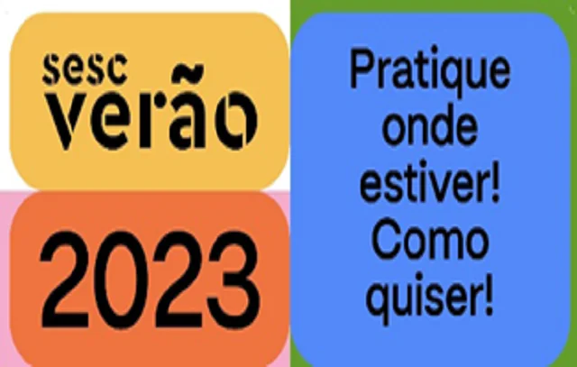 Sesc Verão 2023 recebe o público a partir de 7 de janeiro