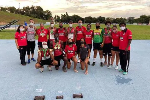 Quebrando barreiras, equipe de atletismo do SESI-SP fecha 2020 no alto patamar