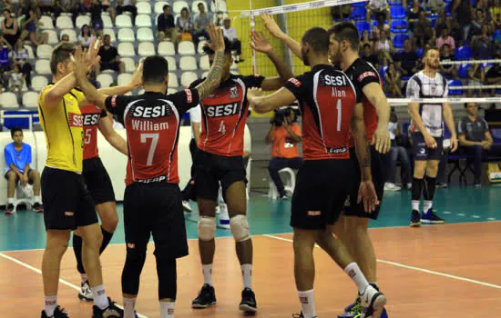 Superliga Masculina 19/20: Sesi-SP vence a Apan Blumenau no último jogo do ano