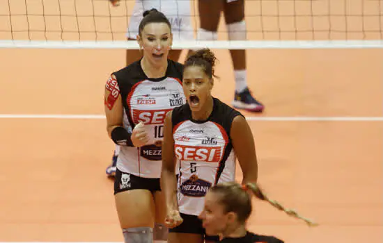 Superliga BB: Sesi Vôlei Bauru e Sesc RJ Flamengo jogam pelo playoff nesta quinta-feira