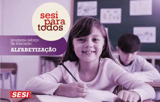 Programa educacional do Sesi-SP atende mais de 515 mil alunos das escolas públicas