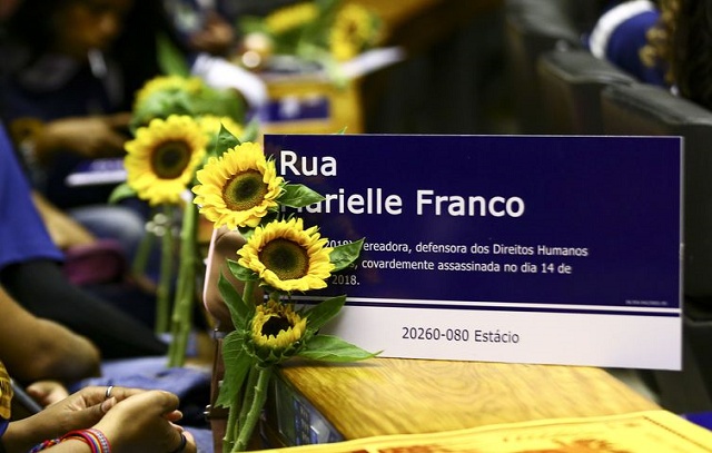 Marielle é homenageada no plenário da Câmara dos Deputados