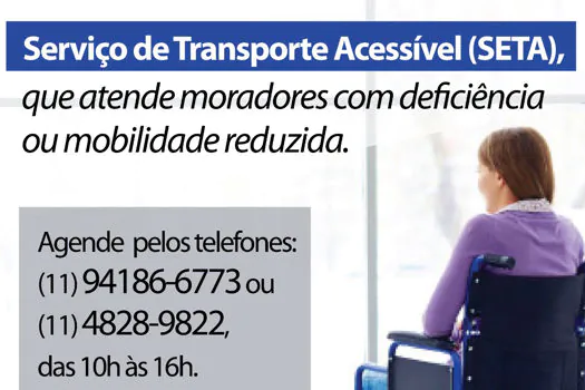 Serviço de Transporte Acessível é retomado em Ribeirão Pires