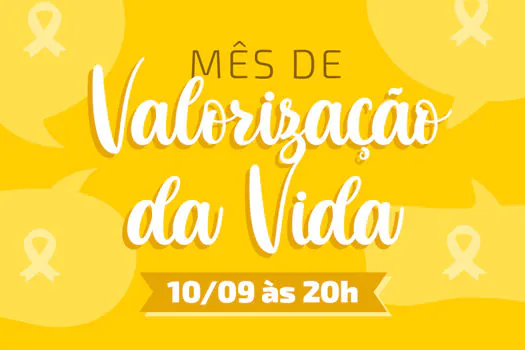 Setembro Amarelo: valorização da vida é tema de live da Sicredi