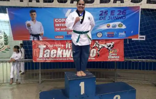 Atleta de Ribeirão Pires leva ouro na Copa de Artes Marciais