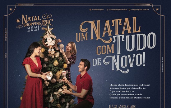 Natal chega ao Shopping ABC repleto de magia e personagens do Cartoon Network