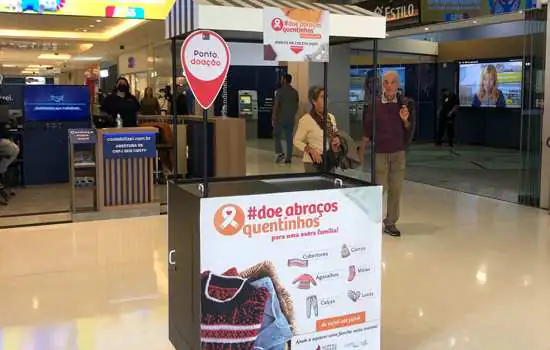 Shopping Cidade São Paulo promove campanha de arrecadação de agasalhos