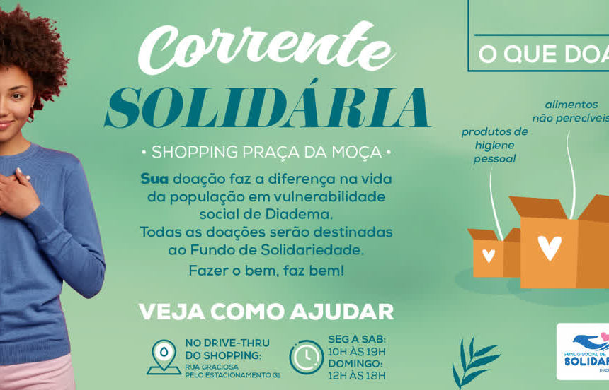 Shopping Praça Da Moça Lança Campanha Corrente Solidária 3858