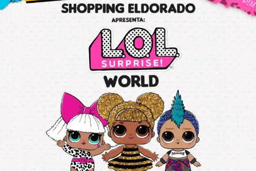 Shopping Eldorado traz a inédita L.O.L. Surprise! World e Arte Embaixo D´Água