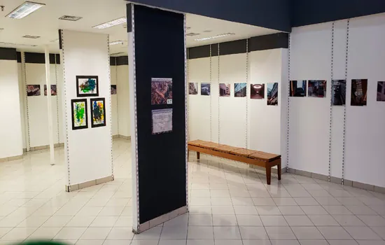 Exposição exibe fotos da construção do Shopping Praça da Moça