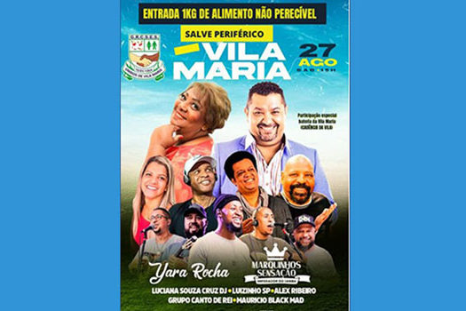 Unidos de Vila Maria promove grande Show_x000D_