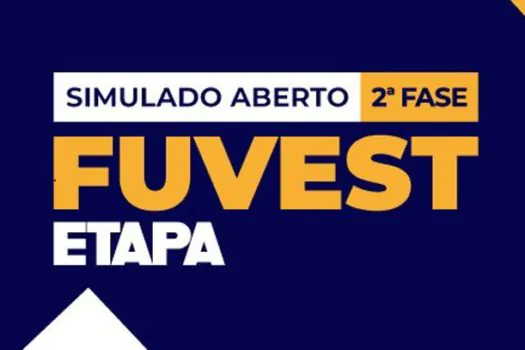 Curso Etapa oferece Simulado Aberto gratuito para 2ª fase da Fuvest 2023