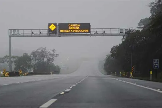 ARTESP alerta para os principais pontos de neblina nas rodovias