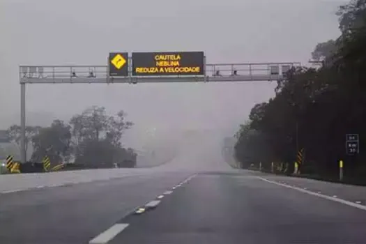 ARTESP- Estado de SP tem 294 trechos rodoviários sujeitos a neblina na malha concedida