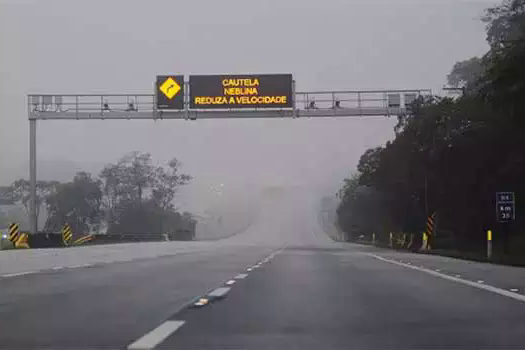 Acidentes por neblina caem no primeiro semestre nas rodovias concedidas de SP