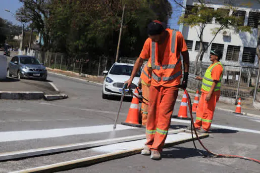 Ribeirão Pires readequa conjunto semafórico da Av. Valdirio Prisco