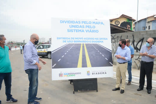 Morando inaugura novo sistema viário na divisa de São Bernardo com Diadema