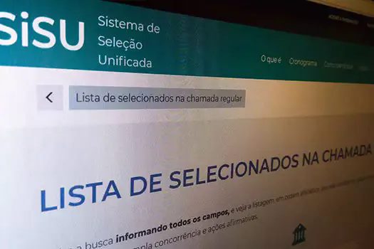 Inscrição para processo seletivo do Sisu 2021 termina hoje (6)