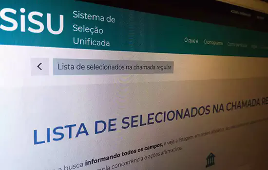 Inscrição para processo seletivo do Sisu 2021 termina hoje (6)