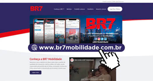 BR7 Mobilidade lança site com informações sobre o transporte de São Bernardo