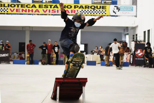 Parque Oriental em Ribeirão Pires foi palco de vivência de Skate