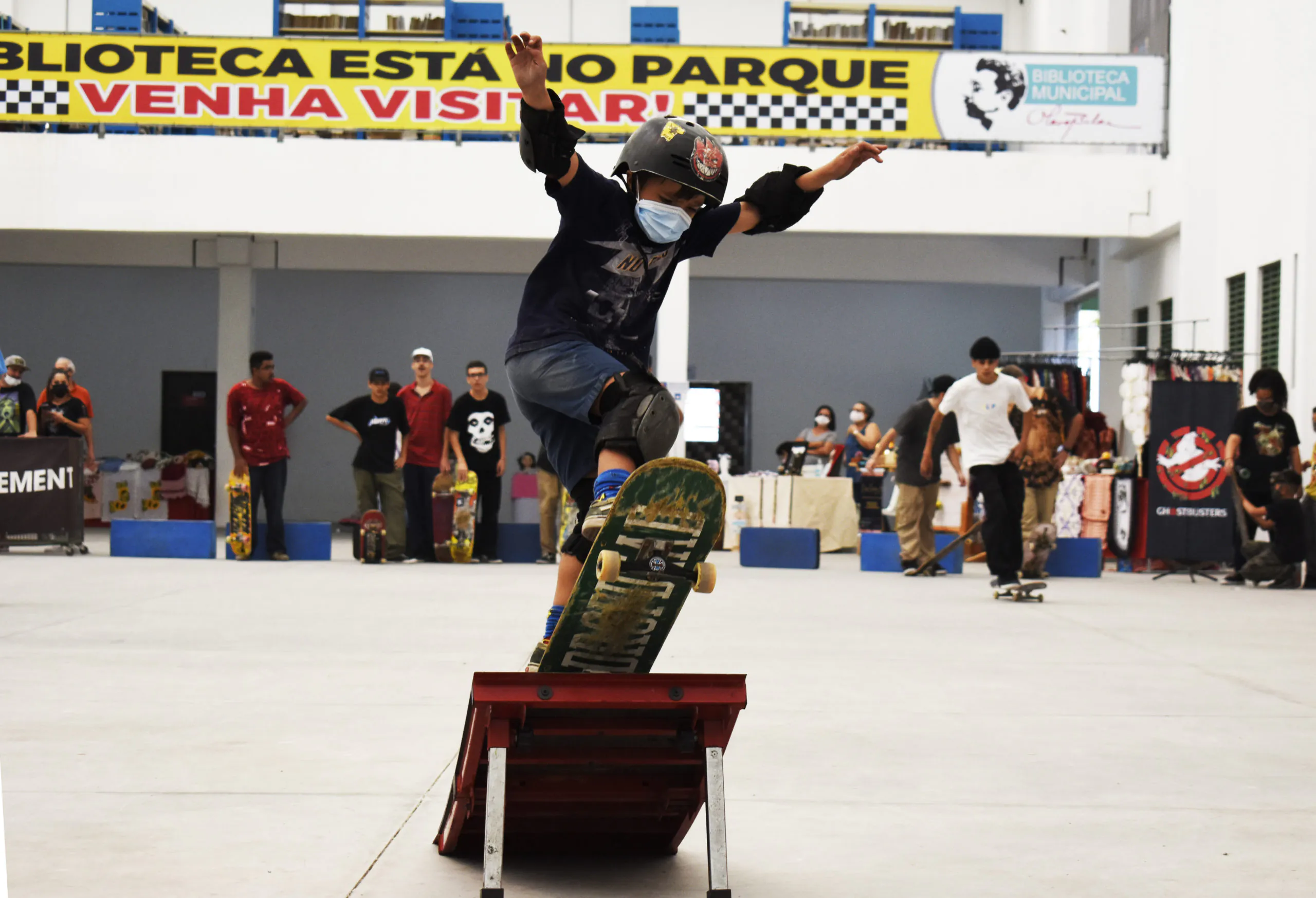 Parque Oriental em Ribeirão Pires foi palco de vivência de Skate