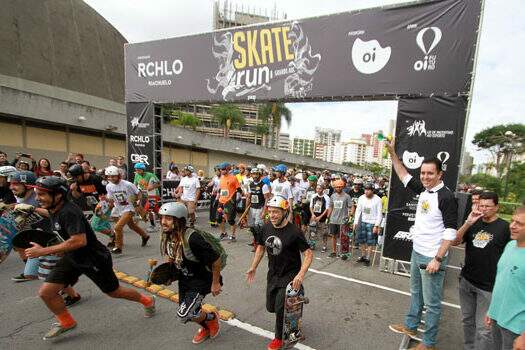 Skate Run leva 8 mil pessoas ao Paço de Santo André