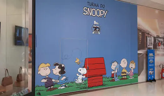 Mês das crianças tem Snoopy e sua turma no Shopping Metrópole