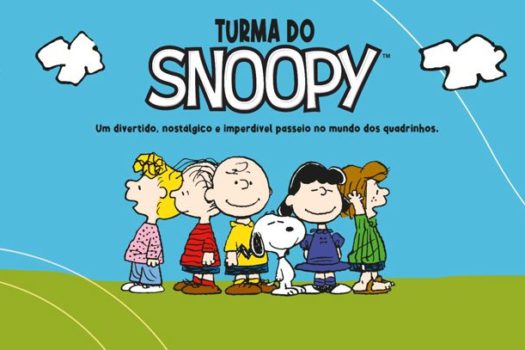 Para animar as férias escolares, Miramar Shopping recebe a turma do Snoopy