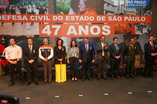 Governo de SP celebra 47 anos da Defesa Civil com solenidade no Palácio dos Bandeirantes_x000D__x000D_