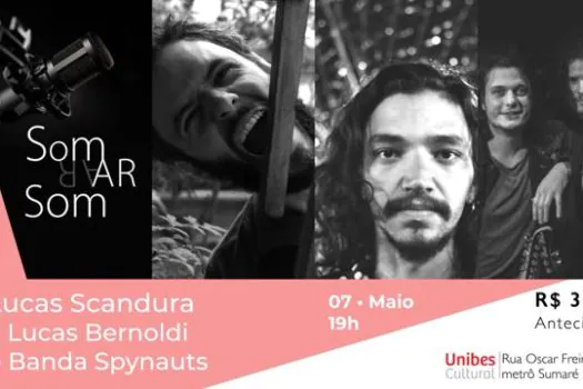 Projeto “Somar Som”estreia no Teatro da Unibes Cultural